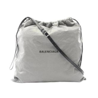 Balenciaga Pre-owned Bucket Bags, male, Gray, Size: ONE SIZE Pre-owned Leather Shoulder Bag