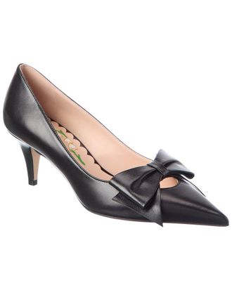 Valentino Vlogo 65 Leather Pump