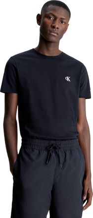 Calvin Klein Men Short-Sleeve T-Shirt Ck Essential Slim Fit, Black (Ck Black), XL