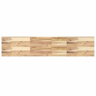 Berkfield Home Table Top 140x30x4 cm Rectangular Solid Wood Acacia in Brown | Size: 140 x 30 x 4 cm