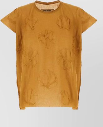 Uma Wang cotton blend sweater round neck back detail