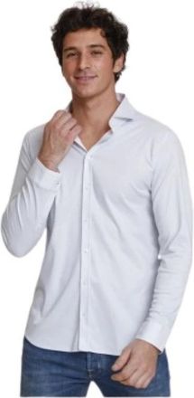 DeSoto Shirts - Heren - Zakelijke Overhemden - Wit - S - Katoen - Overhemden
