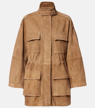 Brunello Cucinelli Suede field jacket