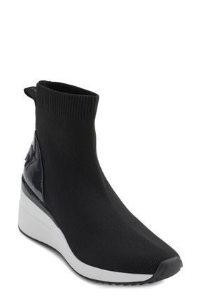DKNY Permila Wedge Bootie in Black - Black at Nordstrom, Size 9.5