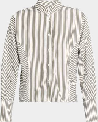 Rag & Bone Dustin Stripe Poplin Shirt