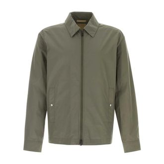 Woolrich Light Jackets, male, Green, Size: S Urban Timber Jacket