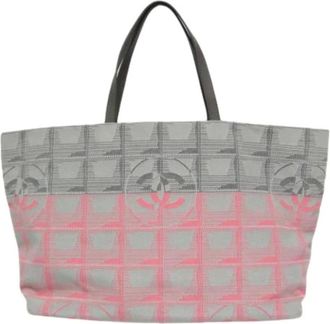 Chanel Pre-owned Tote Bags, female, Multicolor, Size: ONE SIZE Pre-owned New Travel Line Tote Bag