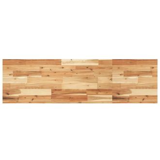 Berkfield Home Floating Shelf 120x40x4 cm Oil Finished Solid Wood Acacia in Brown | Size: 120 x 40 x 4 cm