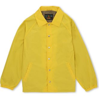 Fortela Coach Nylon Jacket in Yellow at Nordstrom, Size 46 Eu