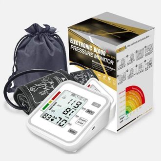 OEM Tensi&oacute;metro Brazo Autom&aacute;tico - Pantalla Lcd Grande - Memoria 99 Mediciones Por Usuario (2 Perfiles) - Detecci&oacute;n Ihb - Uso Dom&eacute;stico - Plata