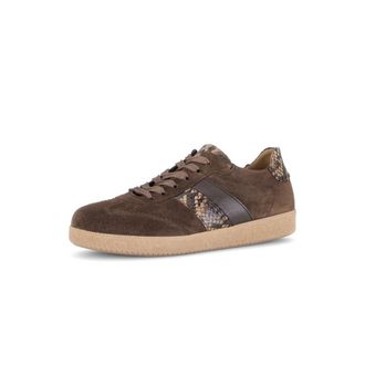 Gabor Sneaker Low - Dames - Schoenen - Bruin - Maat: 39 1/2 EU Leer