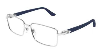 Cartier C Decor Demo Rectangular Mens Eyeglasses CCT0520O 004 58