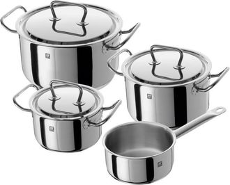 Zwilling Set Of 4 Zwilling Twin Classic Polished Pots