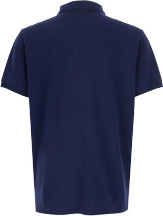Polo Ralph Lauren Mens Polo Shirt Blue Cotton T-Shirts And Polos