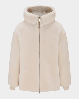 Gorski Select Lamb Shearling Quilted Parka
