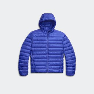 Canada Goose Stratus Hoodie Tonal Disc (Men, Azurite Blue, XXL)