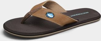 Southern Tide Mens Flip Jack Sandals In River Rock