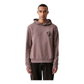 Karl Lagerfeld Sudadera con capucha - Sweatshirts & Hoodies - Hombre - Marr&oacute;n - 2XL