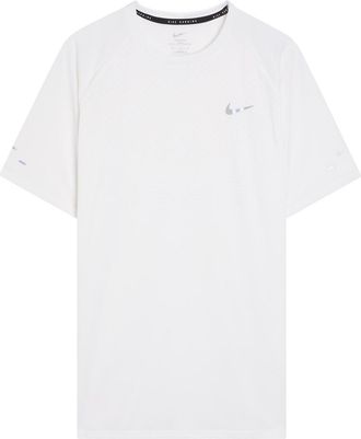 Nike Dri-fit Adv Jersey Running T-shirt - White - Xxl