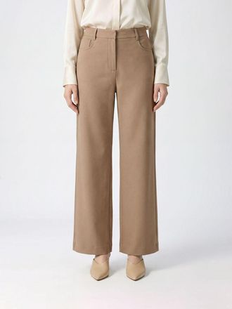 Max Mara S Max Mara Pantaloni Gela in misto cotone a gamba larga