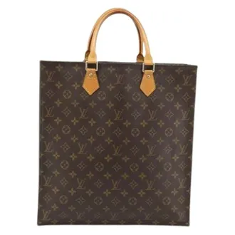 Louis Vuitton Pre-owned Tote Bags, female, Brown, Size: ONE SIZE Pre-owned Vintage Sac Plat Bag