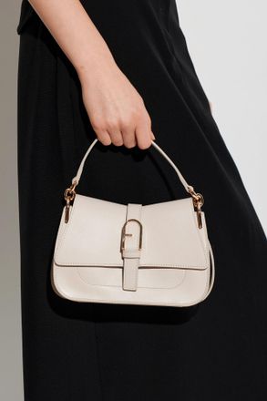 Furla Shoulder Bag Flow Mini, Womens, Cream