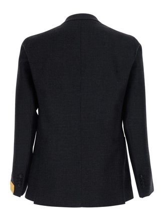 Tagliatore Peak-Lapel Wool Blend Blazer - Gray