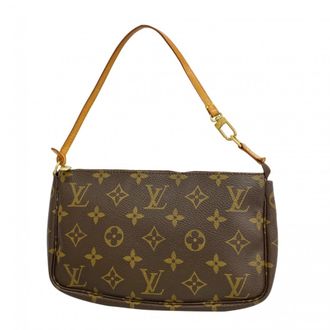 Louis Vuitton Brown Pouch (Pre-Owned)