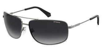 Polaroid PLD 2101/S R80/WJ Mens Sunglasses Grey Size 63