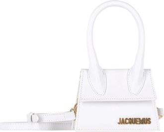 Jacquemus Le Chiquito Mini Bag in White Leather