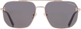 Tom Ford Green Navigator Mens Sunglasses FT1249-K 28N 61