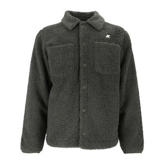 K-Way Cameron Sherpa Polar Giacca - Heren - Zomerjassen - Groen - XL - Polyester - Jassen