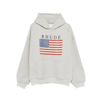 Rhude Flag-graphic Hoodie
