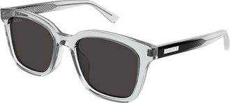 Gucci GG2251SA Asian Fit 003 Mens Sunglasses Grey Size 54 - Free RX Lenses - Free RX Lenses