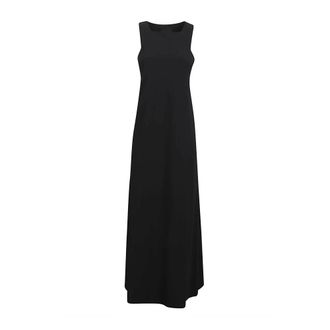 Roberto Ricci Design Maxi Jurken - Dames - Maxi kleedjes - Zwart - M - Kleedjes