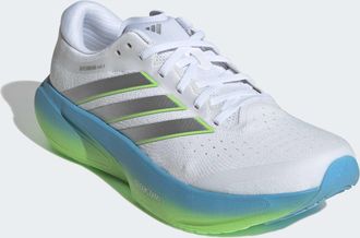 adidas Laufschuh ADIDAS PERFORMANCE SUPERNOVA RISE 3 RUNNING, Herren, Gr. 42,5, cloud wei&szlig;, silber metallic, semi blau burst, Synthetik, Textil, Schuhe Laufs
