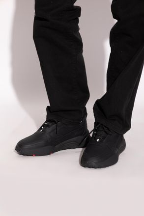 Dsquared2 Leather Sneakers Flow, Mens, Black