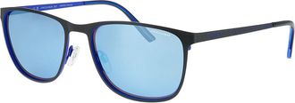 Jaguar 37513 Polarized 6100 Mens Sunglasses Black Size 56