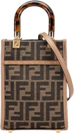 Fendi Pre-owned Mini Bags, female, Brown, Size: ONE SIZE Pre-owned Mini Bag