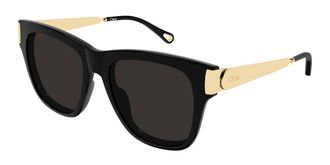 Chlo&eacute; CH0349S 001 Womens Sunglasses Black Size 54
