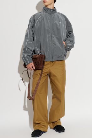 Balenciaga Wide-leg Trousers, Mens, Beige