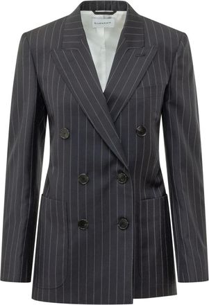 Givenchy Jassen, Dames, Zwart, S, Double Breasted Jkt