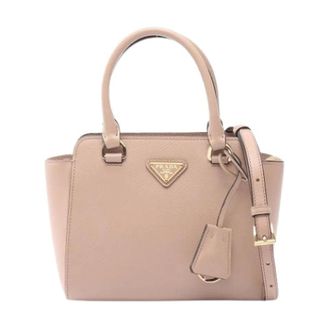 Prada Pre-owned Handbags, female, Pink, Size: ONE SIZE Pre-owned Vintage Handbag