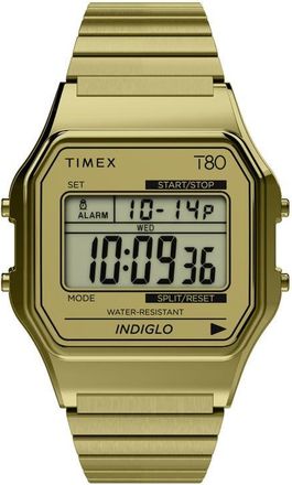 Timex T80 Digital Bracelet Watch, 34mm in Gold-Tone at Nordstrom