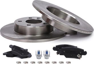 OEM Juego De Discos Y Pastillas De Freno Trasero Opel Astra G