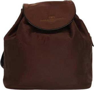 Balenciaga Pre-owned Backpacks, female, Brown, Size: ONE SIZE Pre-owned Vintage backpack