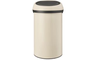 Brabantia Mülleimer »Touch Bin 60 Liter Soft Beige« 1 Behälter