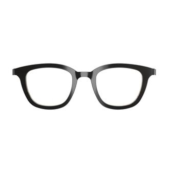 Lindberg Black 1862 Titanium-Blend Square Sunglasses