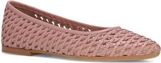 Frye Heather Woven Pointed Toe Flat in Cameo Rose at Nordstrom, Size 8.5