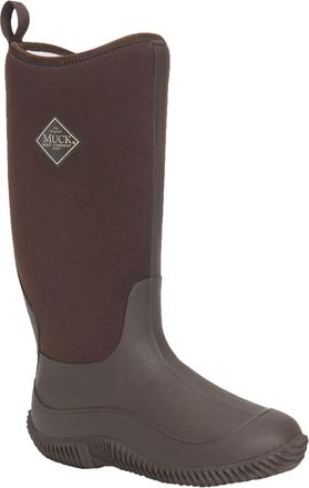 The Original Muck Boot Company Womens Hale Fleece/Fur Fleece Lined Waterproof Pull on Boot, Brown, 5